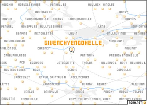 hotels givenchy en gohelle|givenchy france map.